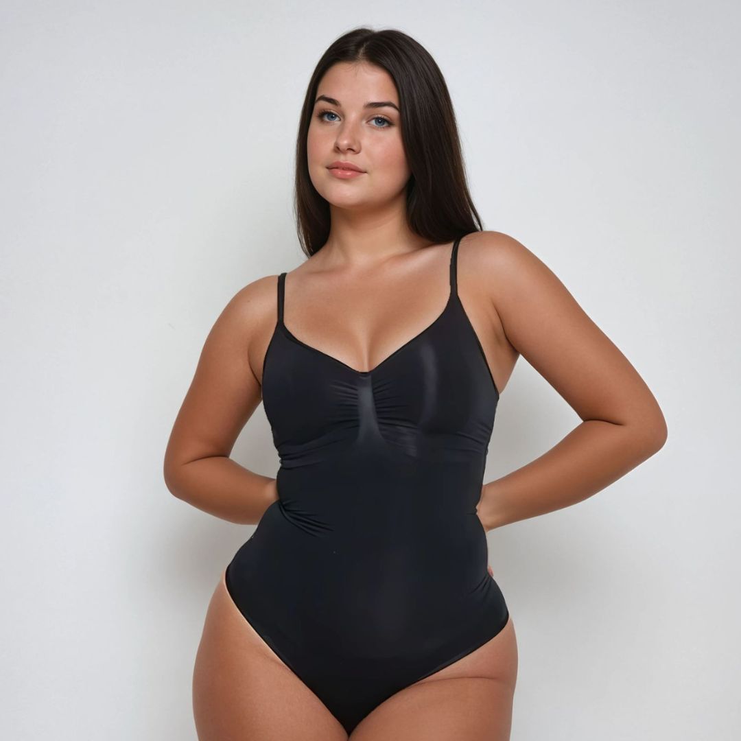 Snatched Bodysuit #Color_Black